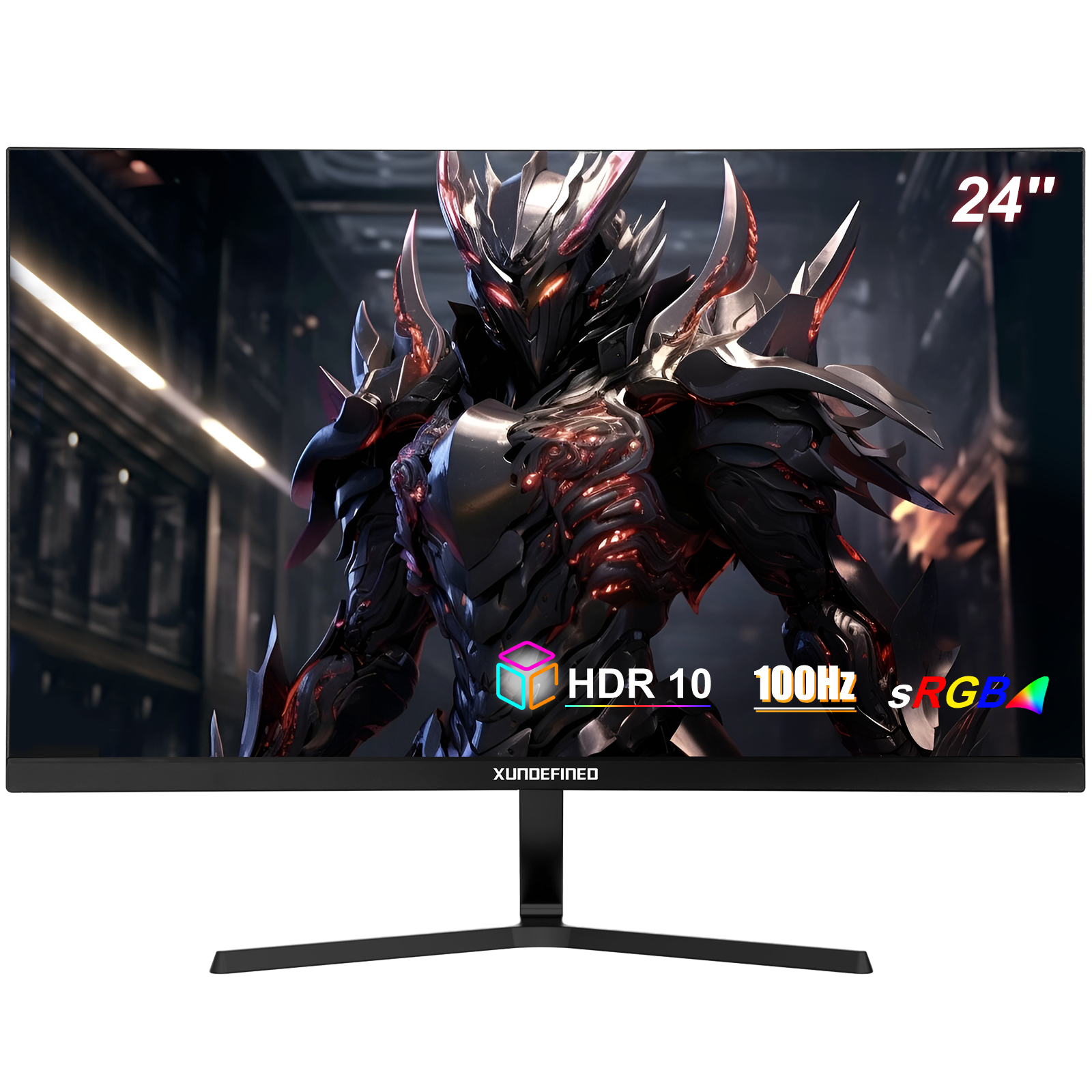 24 inches xundefined Monitor, 1k IPS 100HZ, sRGB Color Gamut Ultrawide Monitors (1920x1080p)
