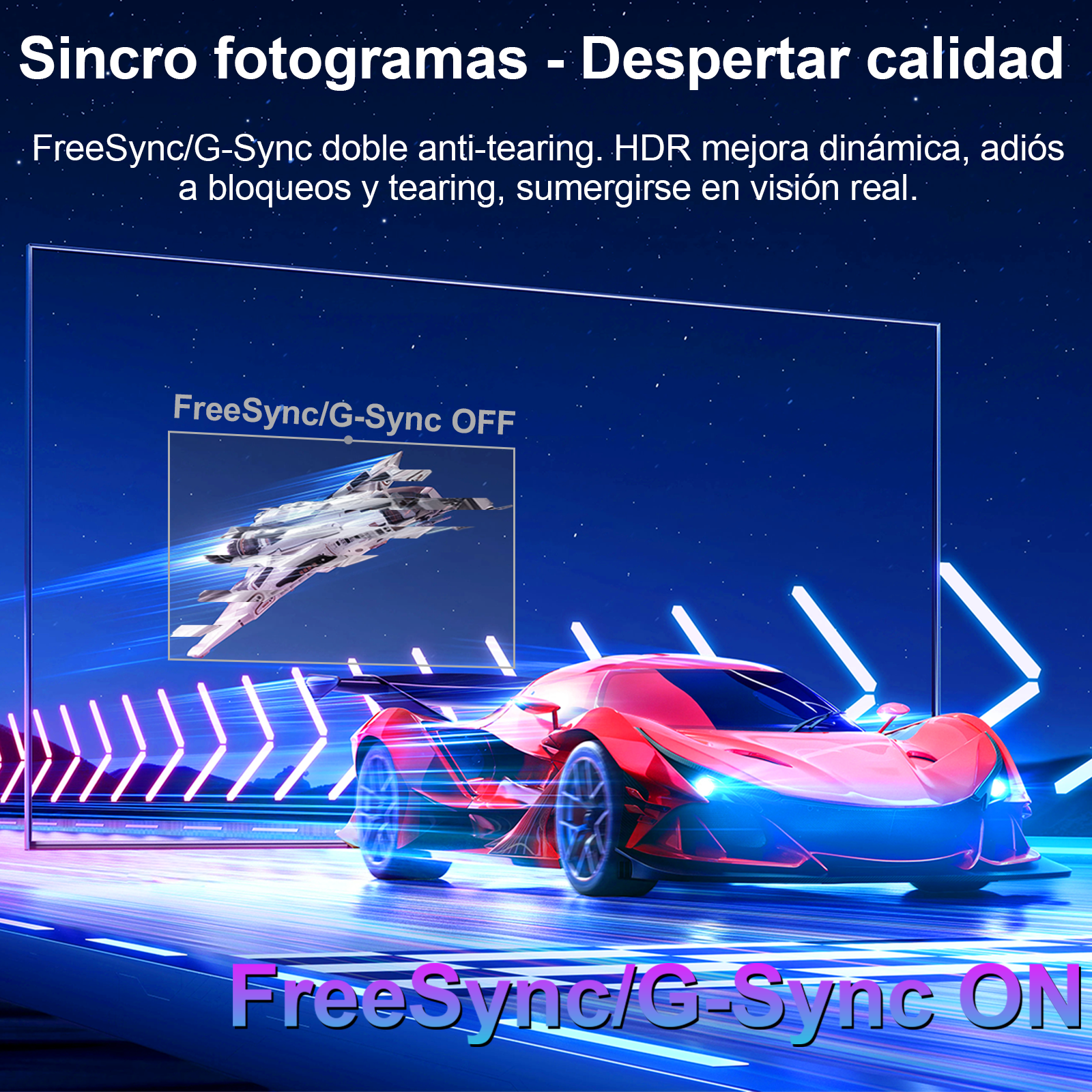 Monitor Gamer Xundefined 32''2K QHD 2560*1440 180hz Bocina Altura Ajustable Giro 180° XG32QH18B PIP,Compatible con PS y Xbox 1440P – Pantalla Gaming y Oficina, Imagen Fluida y Ultra Detallada