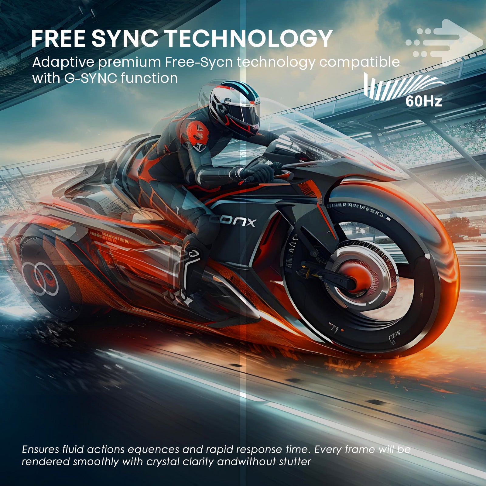 Monitor Gamer Xundefined 32'' 4k Uhd Diseño Edición Freesync