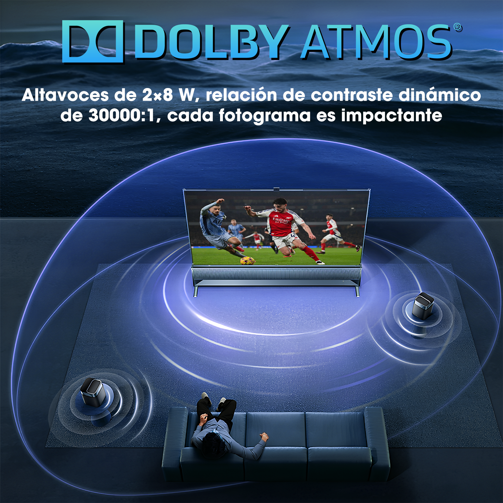 Pantalla Smart Tv Xundefined 40 Pulgadas Full Hd Dolby Wifi