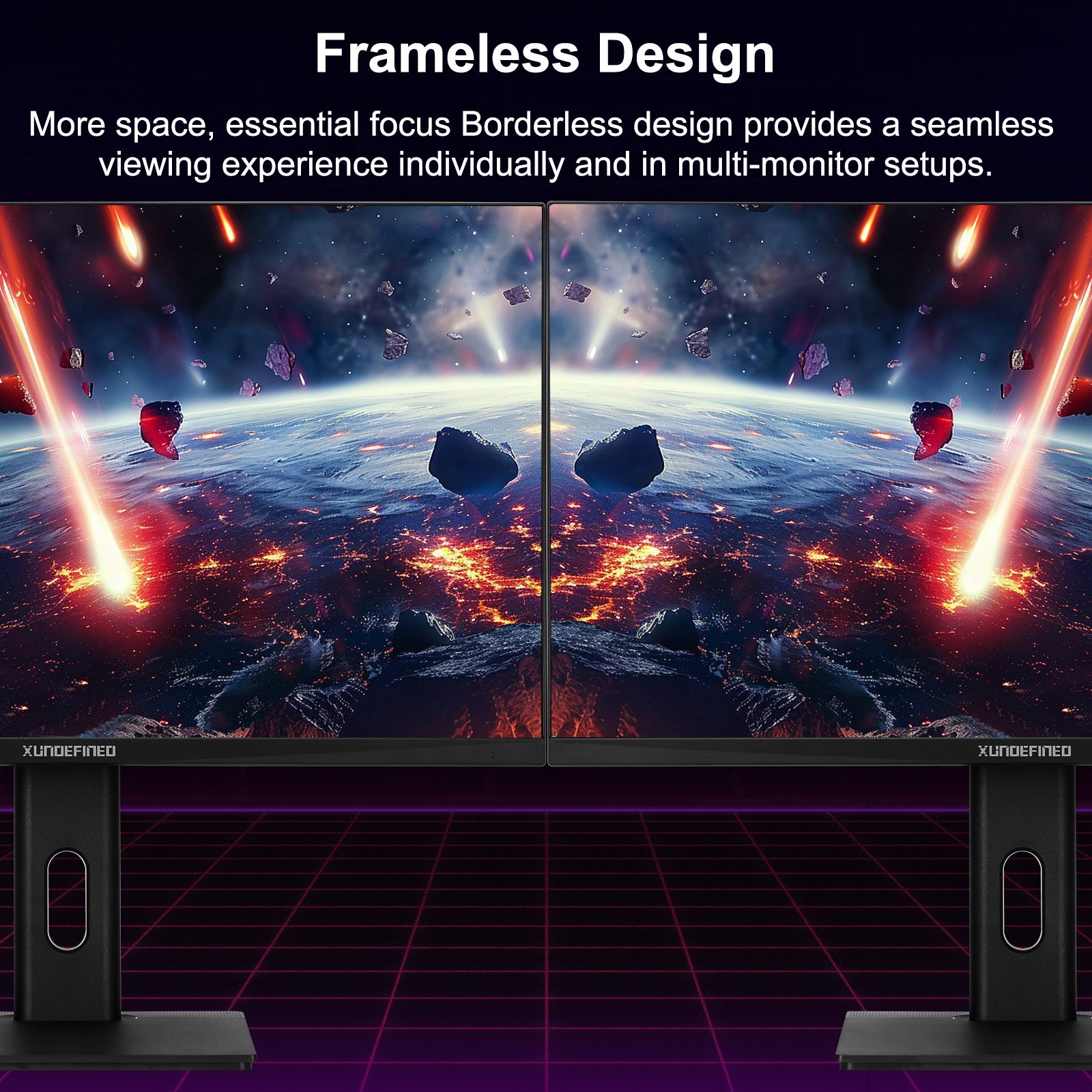 27 inches Xundefined Qhd 2k 180hz Gaming Monitor Lifting Base with Speaker