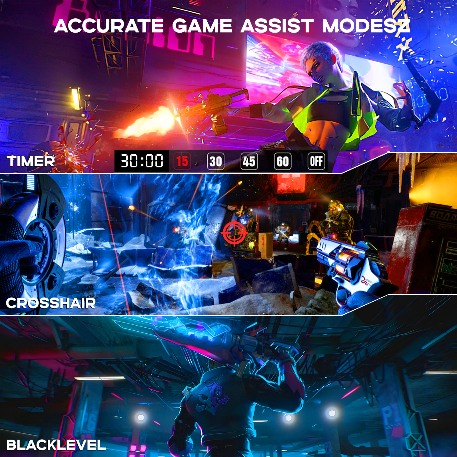 XUNDEFINED 27-Inch QHD 2K Gaming Monitor (No Height-Adjustable Stand Version)