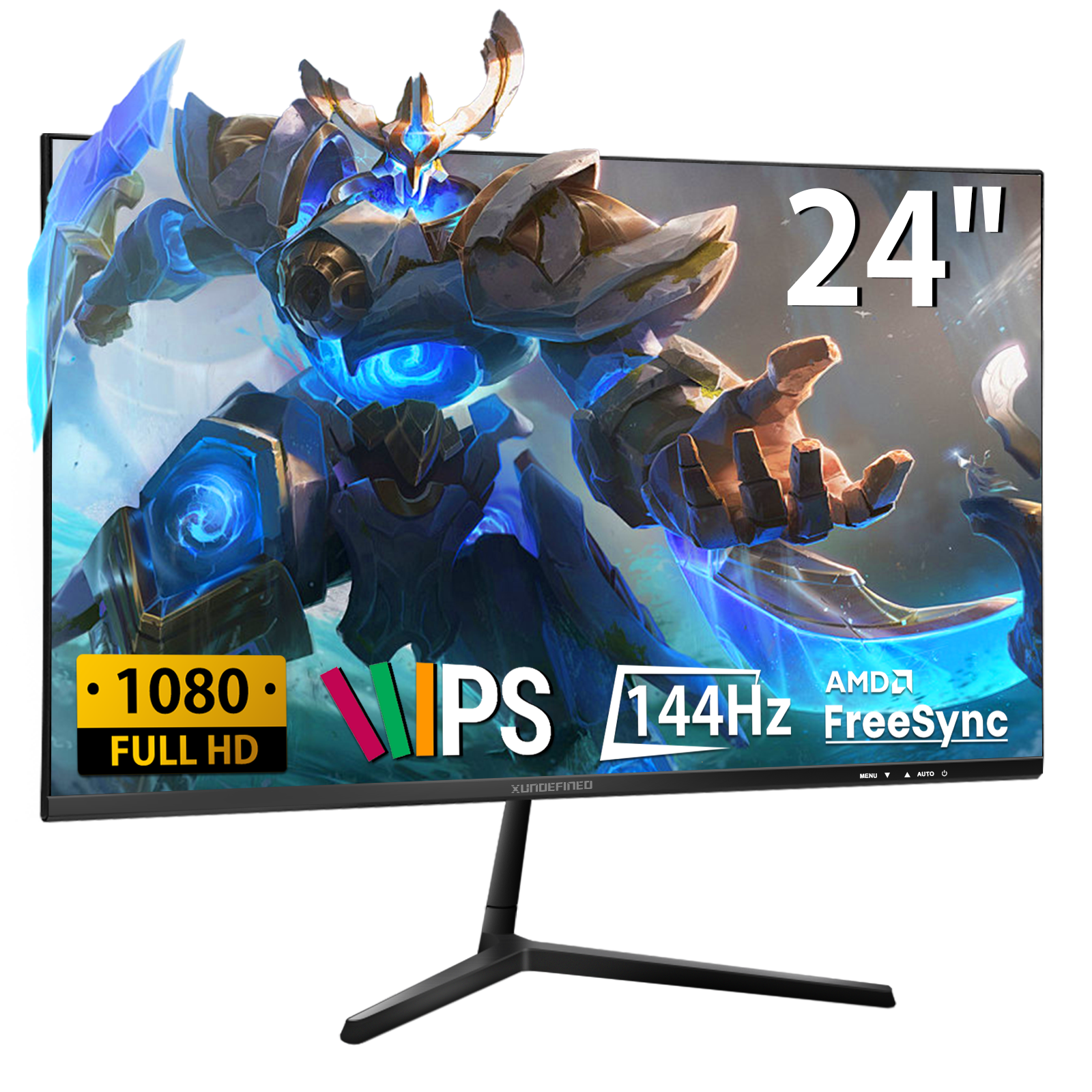 24-дюймовый компьютерный монитор xundef, 75 Гц, геймерский монитор ПК