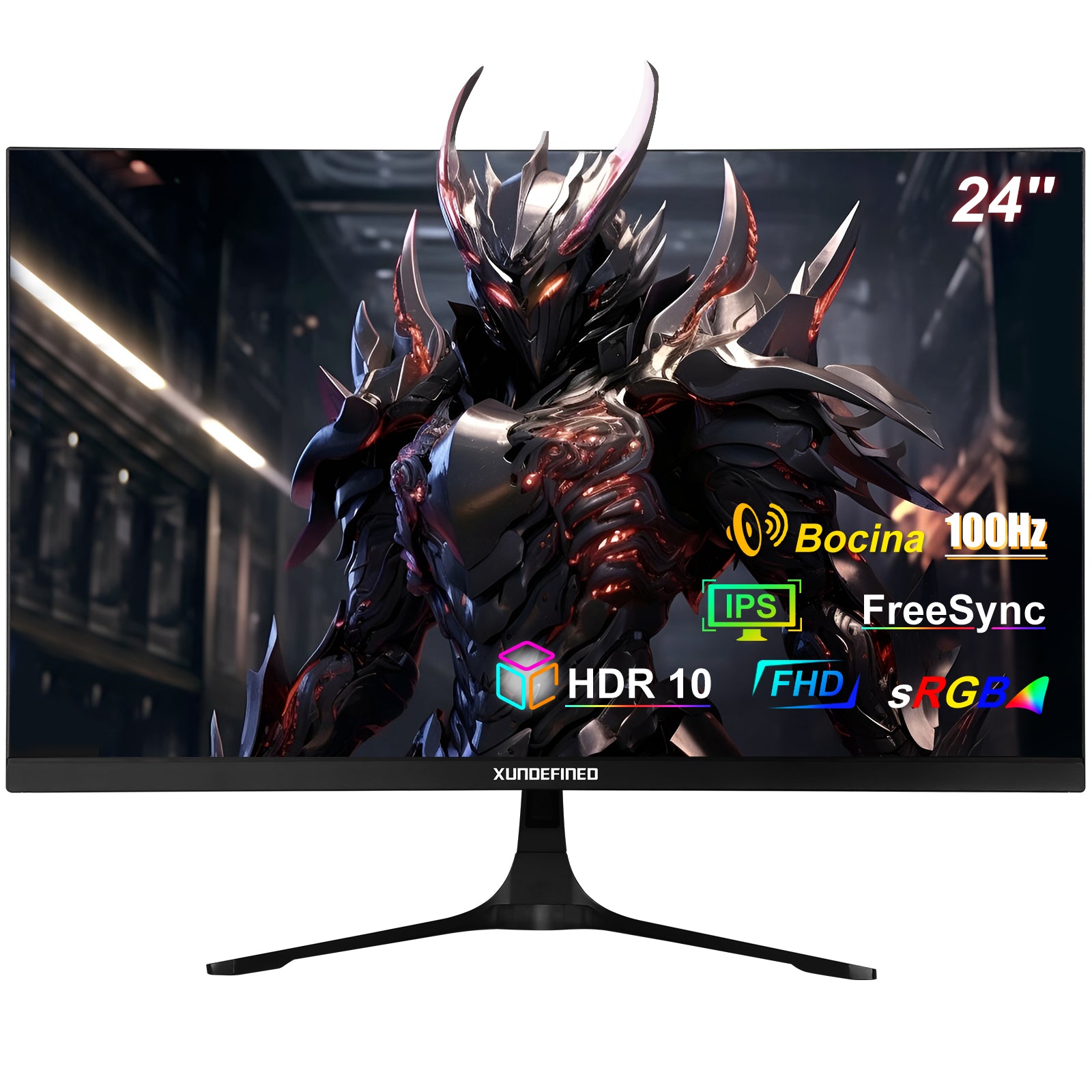 24 inches xundefined Monitor, 1k IPS 100HZ, sRGB Color Gamut Ultrawide Monitors (1920x1080p)