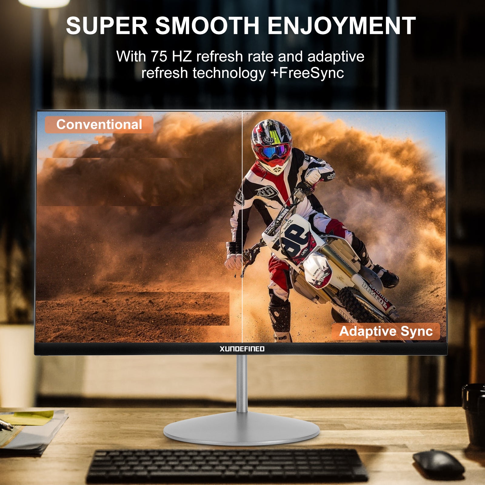 24 inches 75Hz xundefined Computer Monitor gamer pc monitor