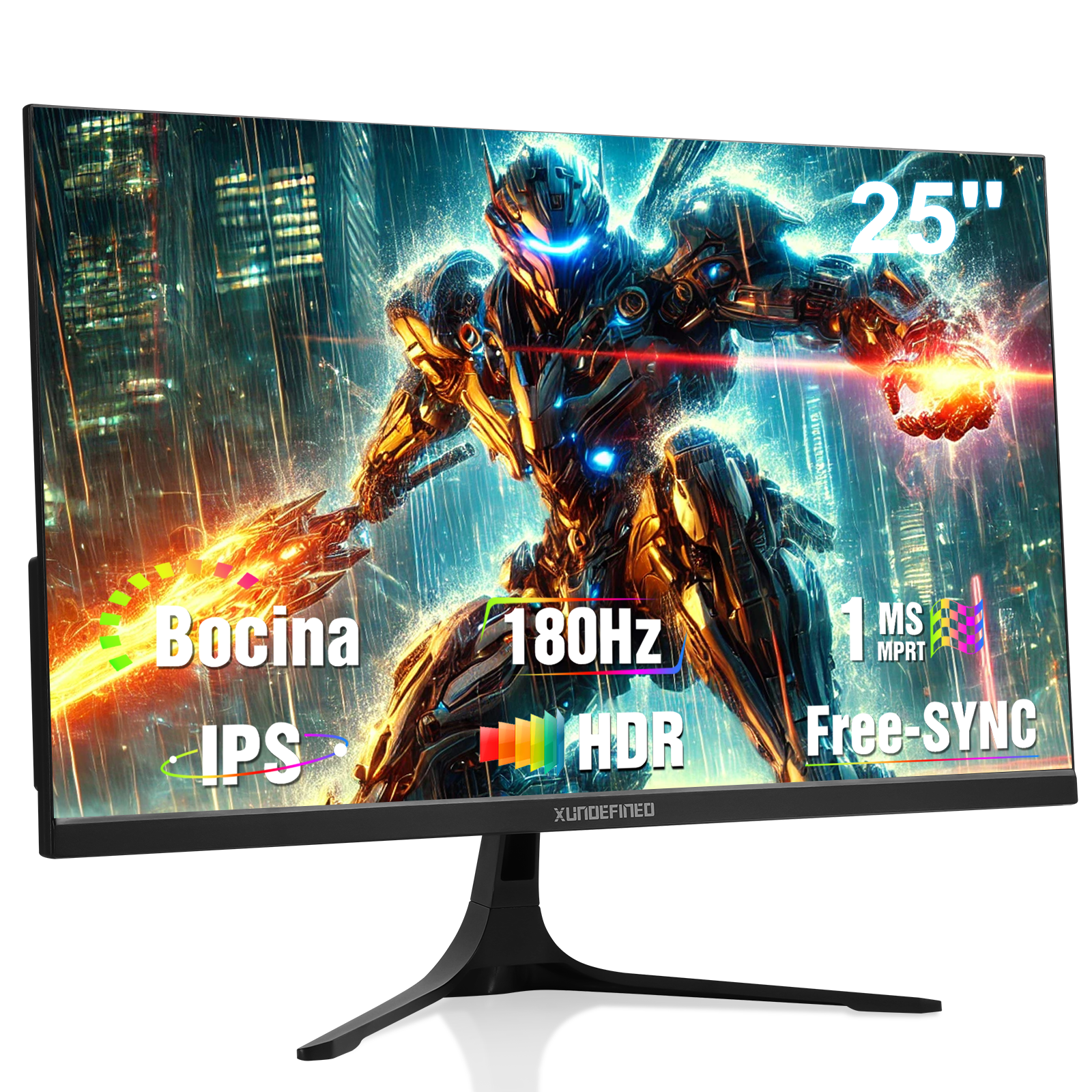 25 inches xundefined computer Monitor Game Fhd 180hz with Bocina Ips Hdmi 1ms