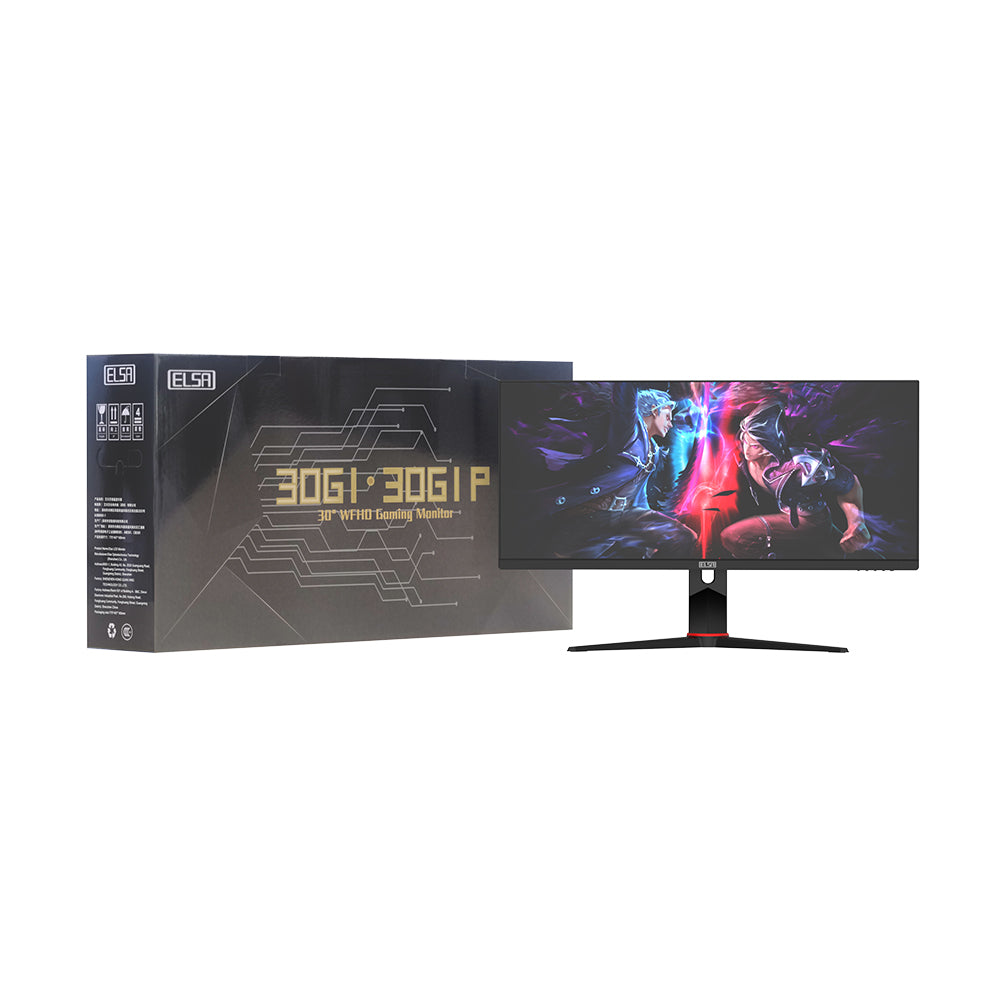 30 inches Elsa computer gamer monitor 30G1P Auto game 2560*1080 200hz high resolution