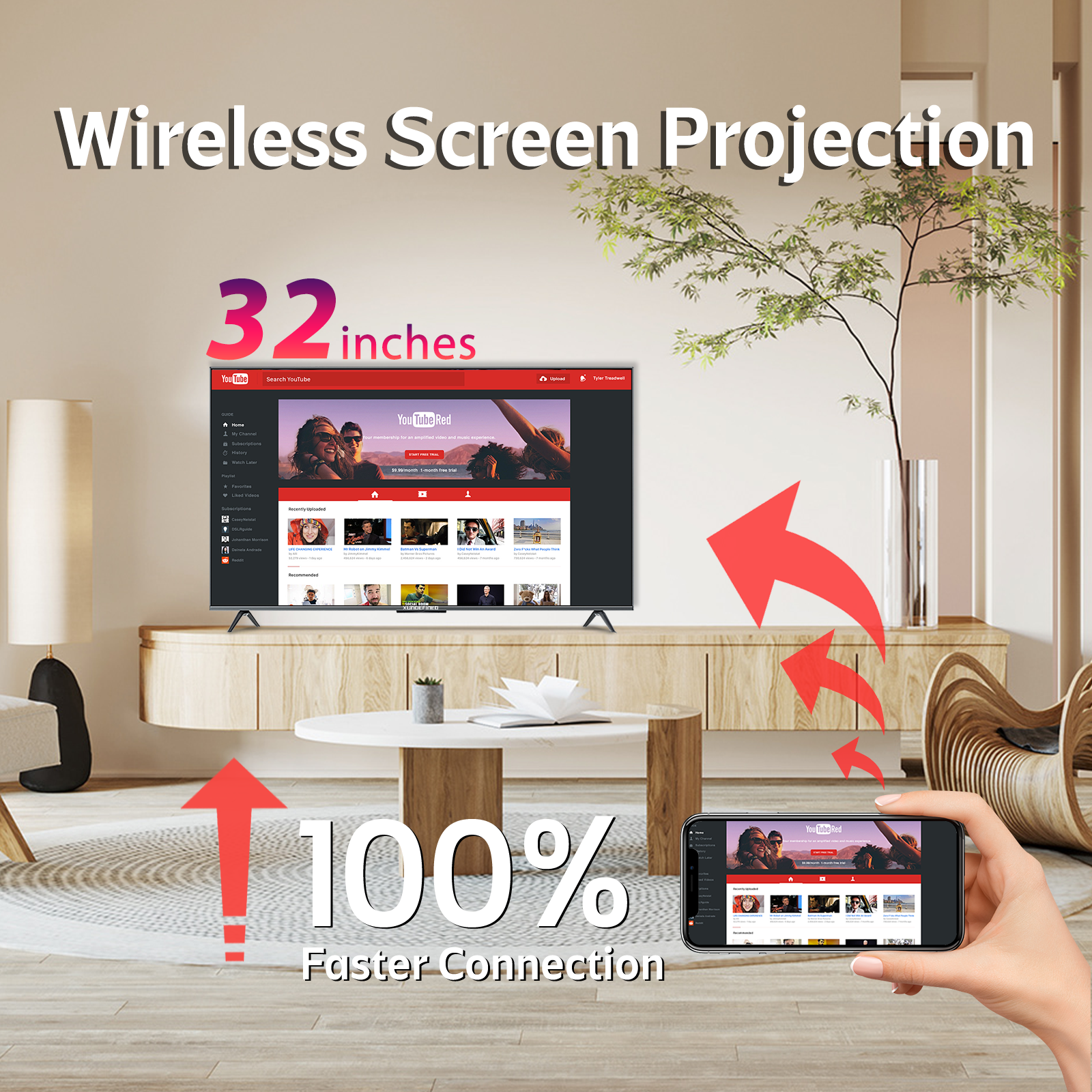 Smart tv 32 Android 14