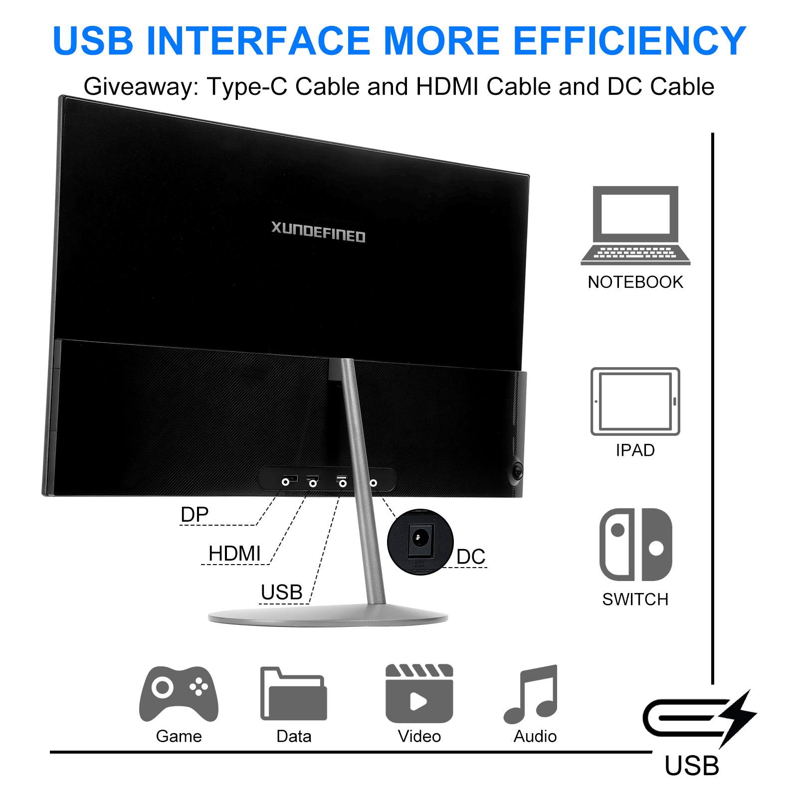 24 inches 75Hz xundefined Computer Monitor gamer pc monitor