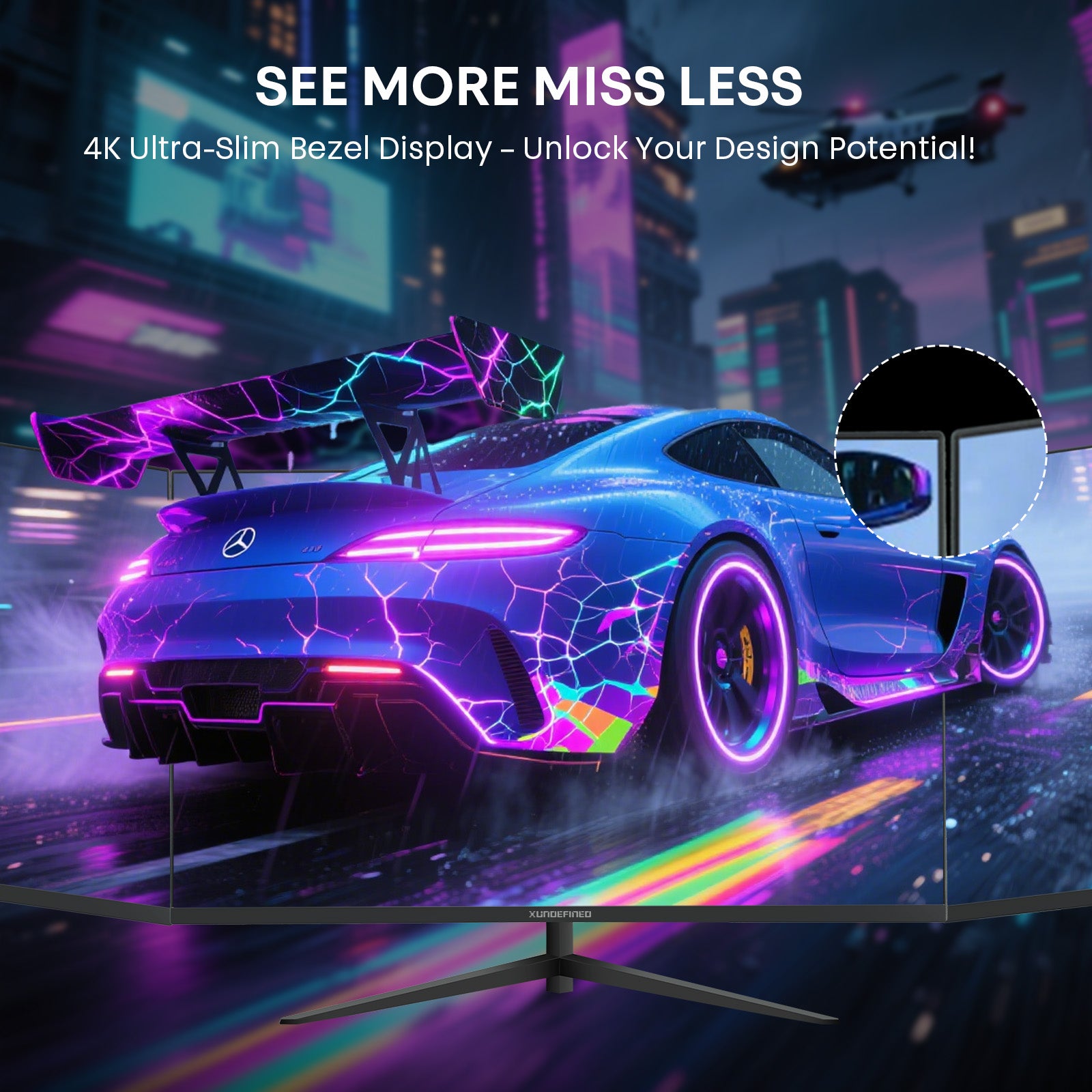 Monitor Gamer Xundefined 32'' 4k Uhd Diseño Edición Freesync