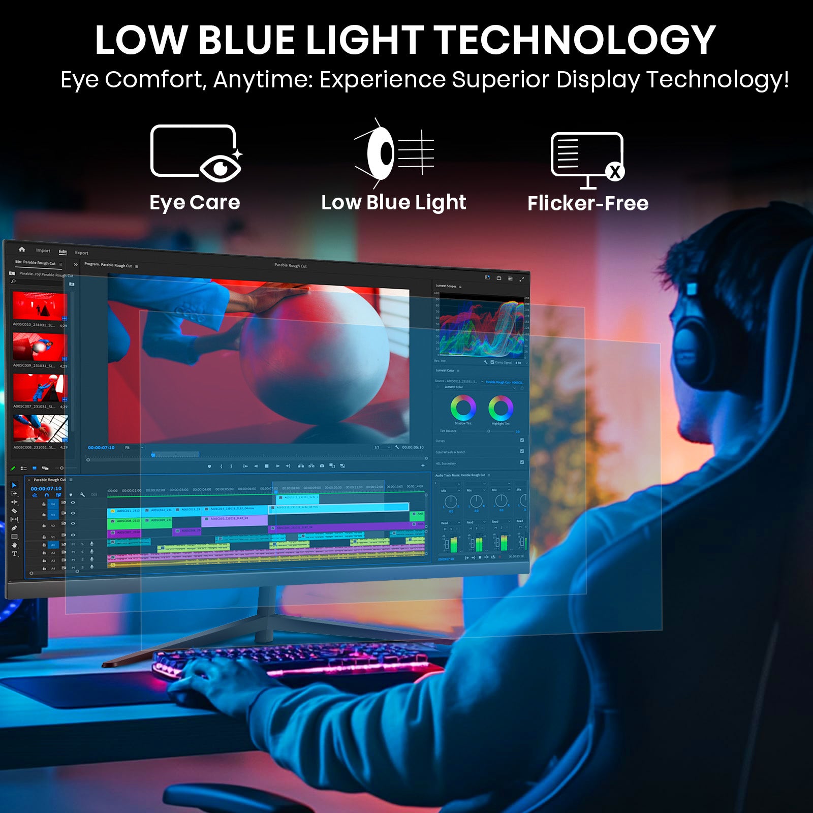 Monitor Gamer Xundefined 32'' 4k Uhd Diseño Edición Freesync