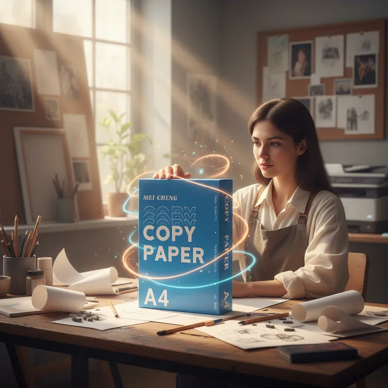 XUNDEFINED Papel A4 500 Hojas 70g Para Impresora Inkjet Laser Papel Blanco Multiuso Oficina Escuela Impresión Diaria Alta Calidad
