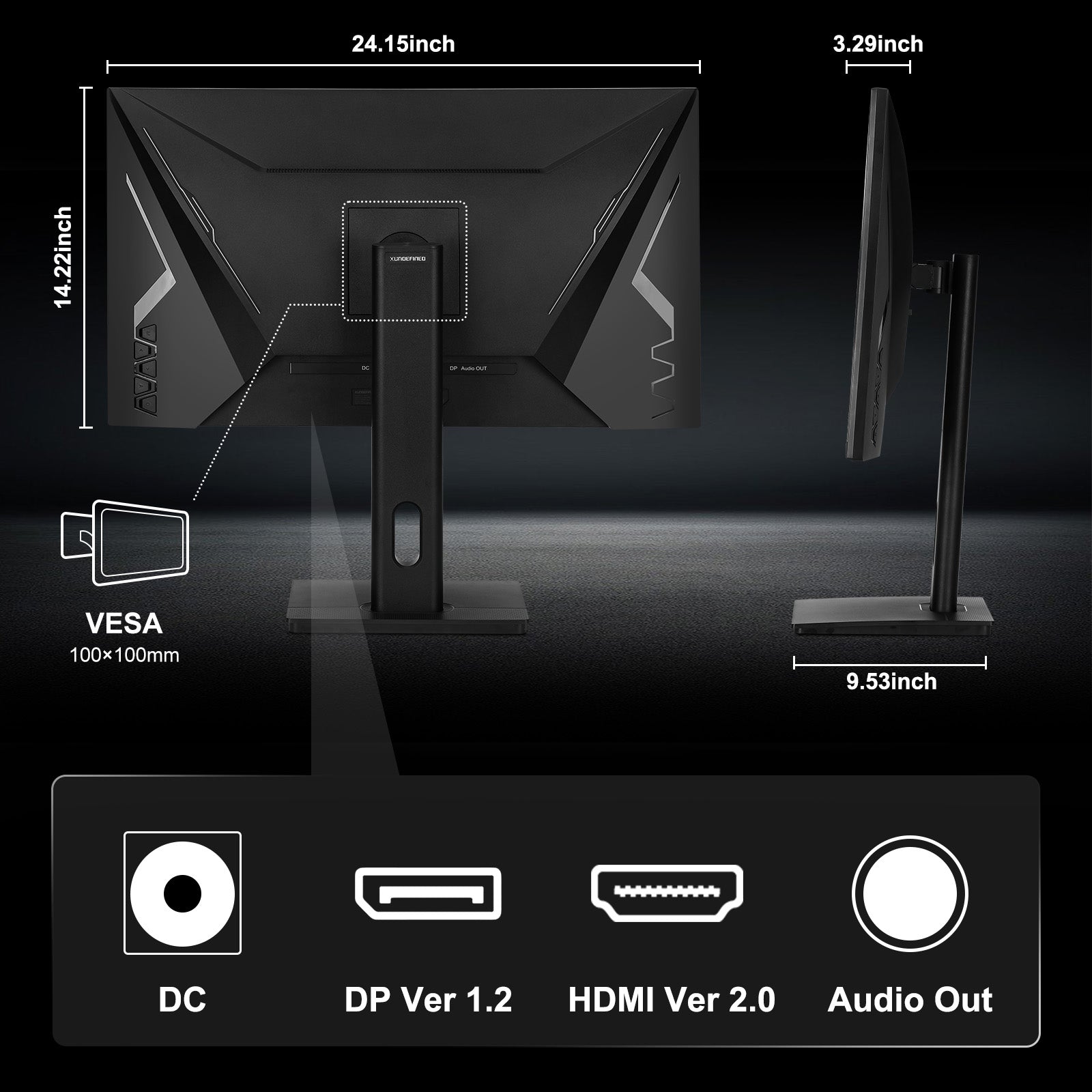 に*こ様 XUNDEFINED ゲーミングモニター 27 インチ XUNDEFINED 100Hz 27インチ モニター超簡単レビュー。日常使いに