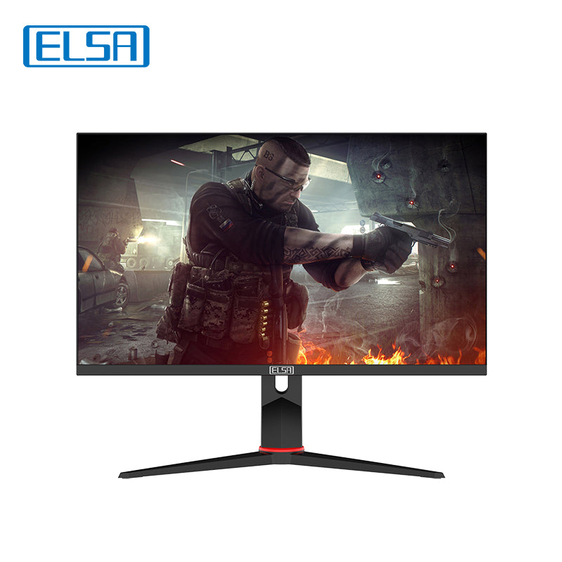 27 inches computer gamer monitor Adjustable height with speaker high resolution wled